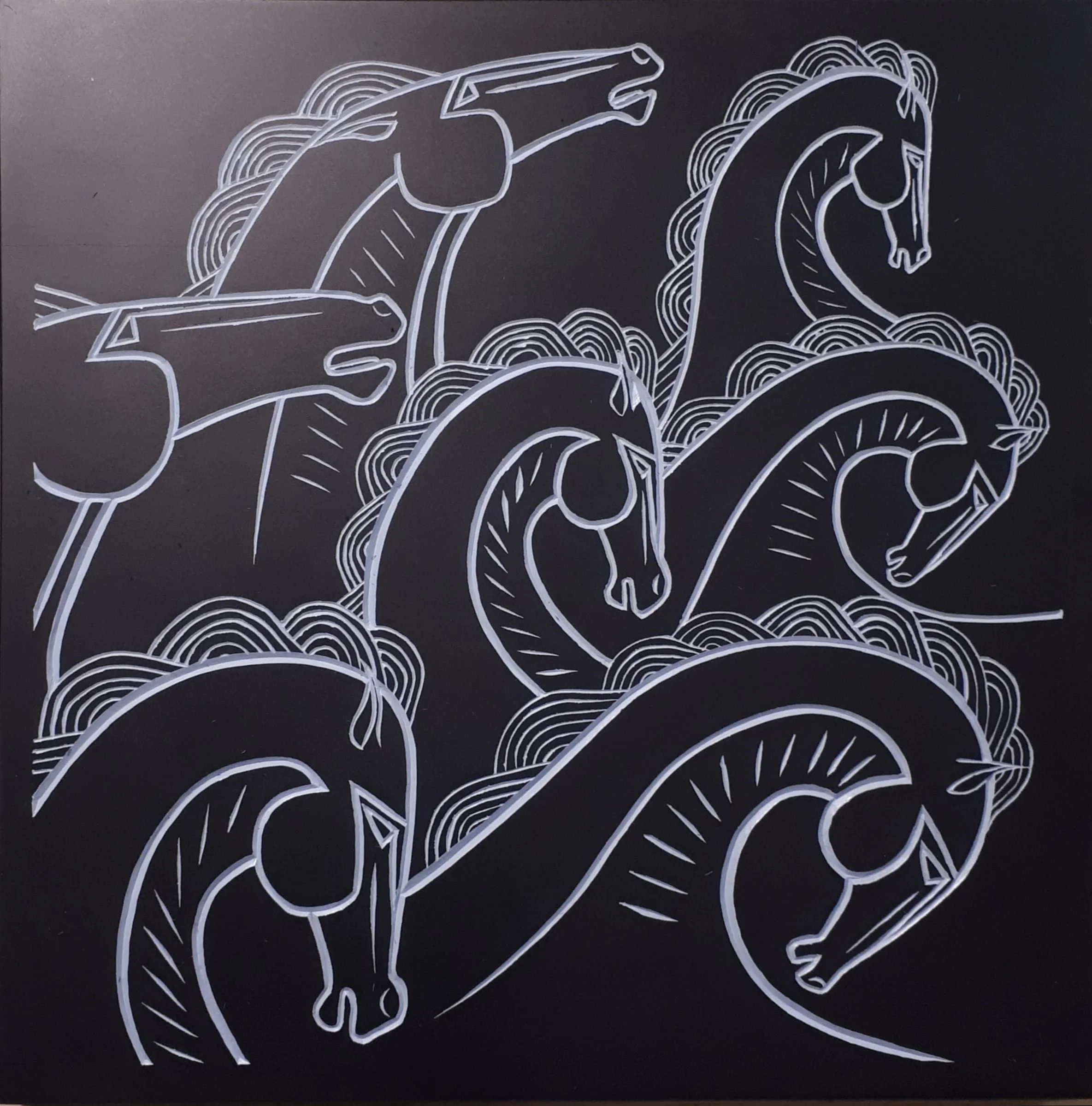 MENIPPE The Nereid of strong horses, that is, strong waves’   by Gordon Hayes