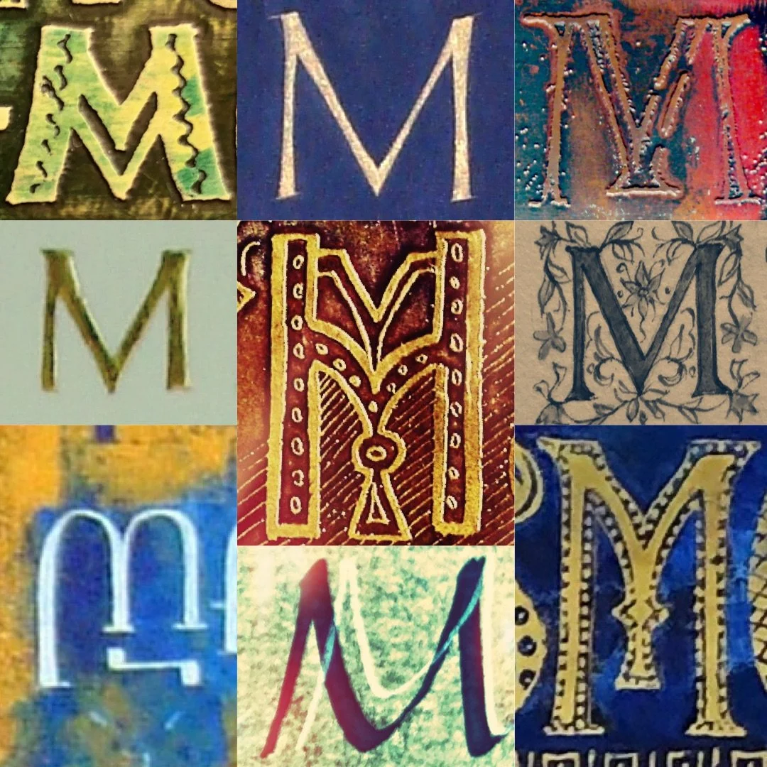 FRAMED Letter Prints by Cherrell Avery