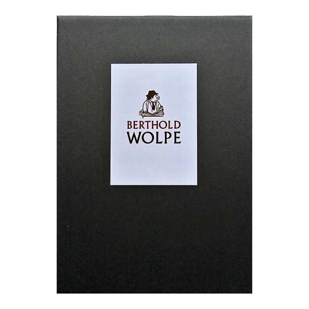 Box of six 'Wolperina' letterpress postcards