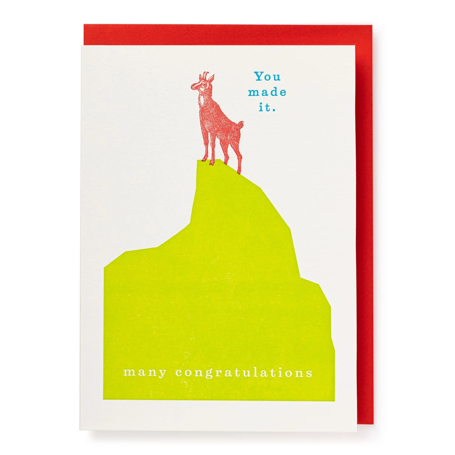 You Made It - Celebration Card