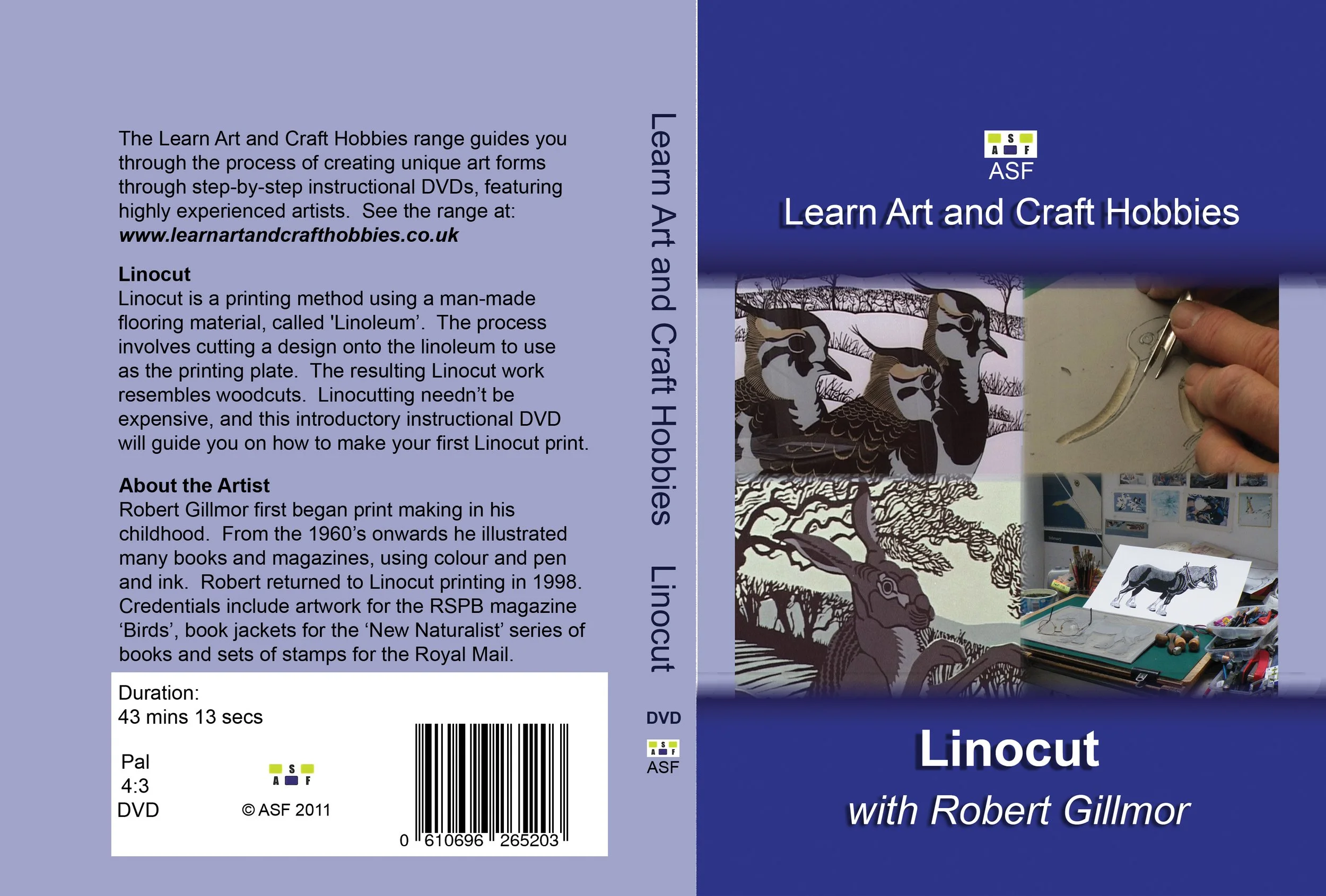 Linocut with Robert Gilmor DVD