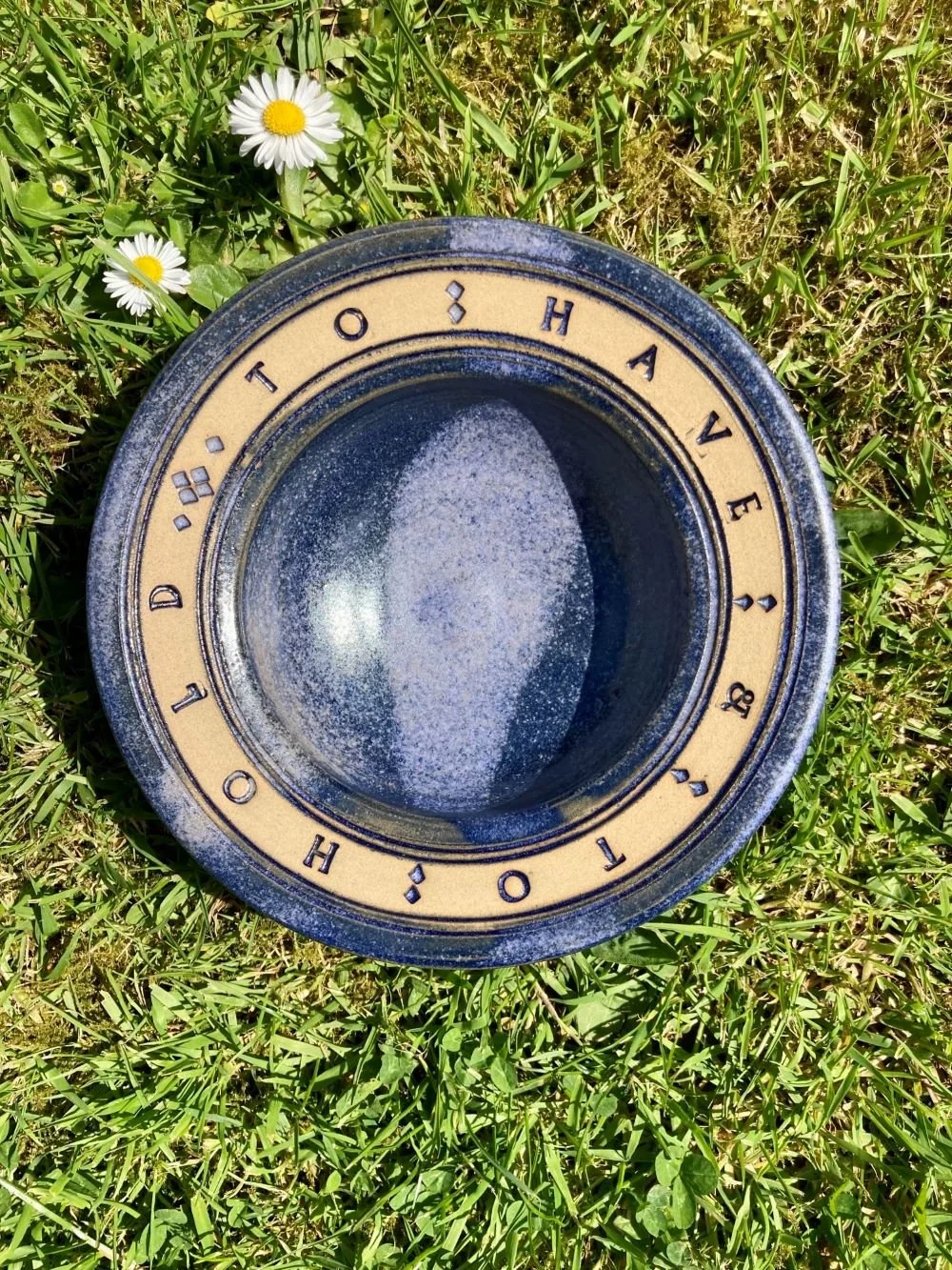 To have and to hold bowl by Deborah Hopson Wolpe