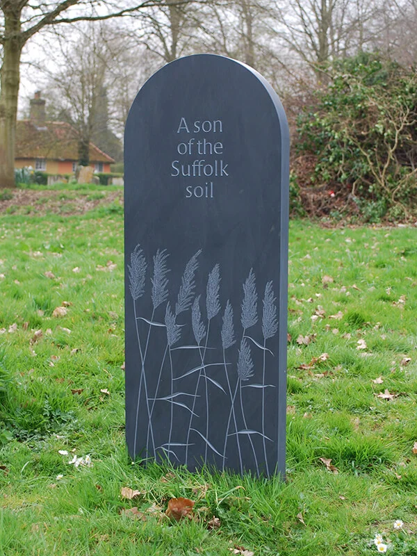 Headstone by Stuart Buckle