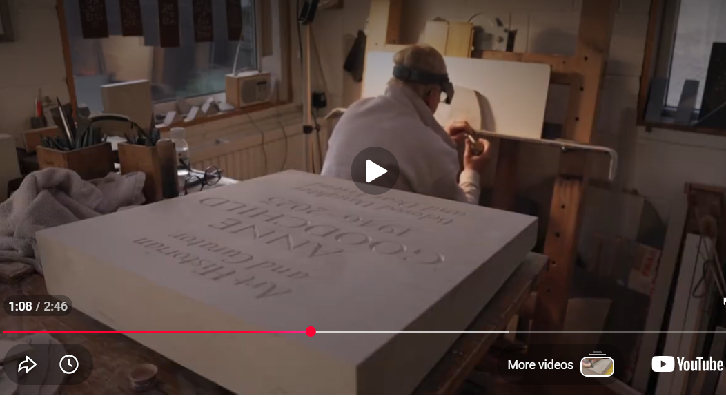 Lettering Arts Trust on BBC News