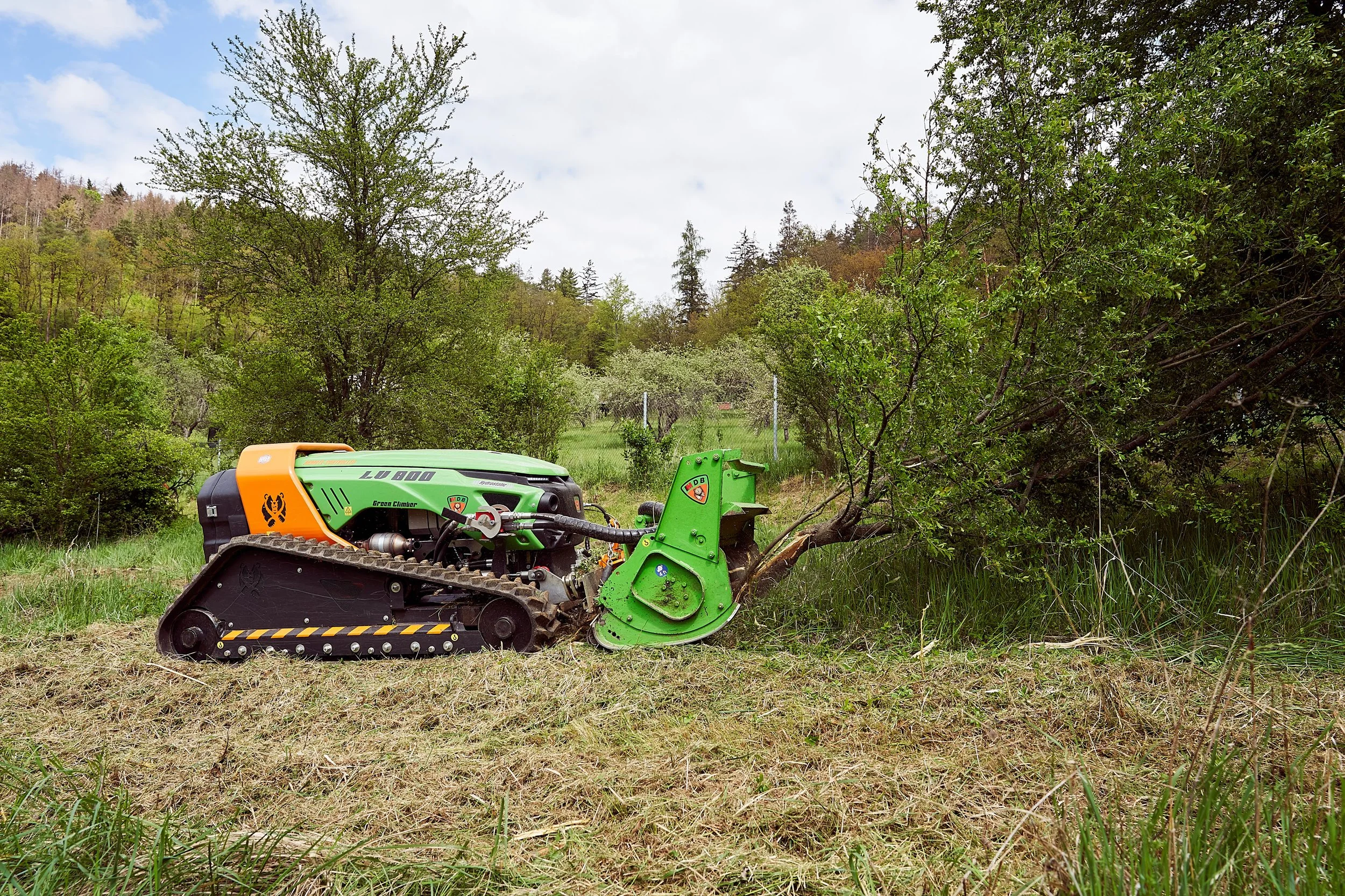 ARC11 forestry mulcher performing vegetation management and firebreak maintenance on rural property in WA