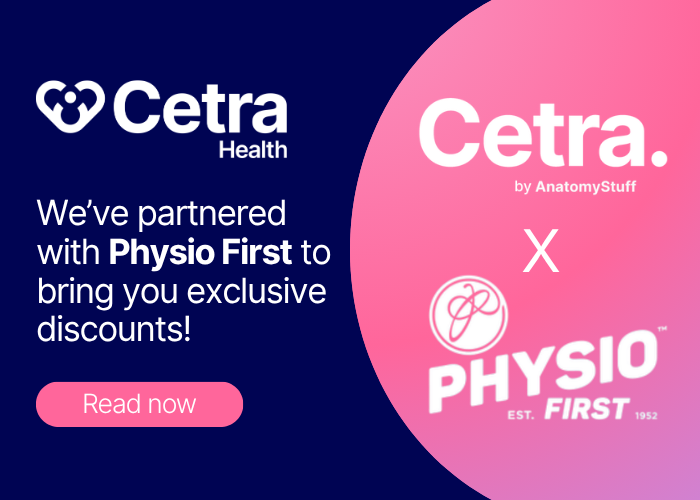 Exclusive Benefits for UK Physiotherapists: Cetra Health Partners with Physio First