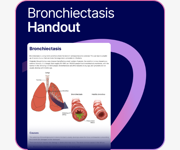 Bronchiectasis handout