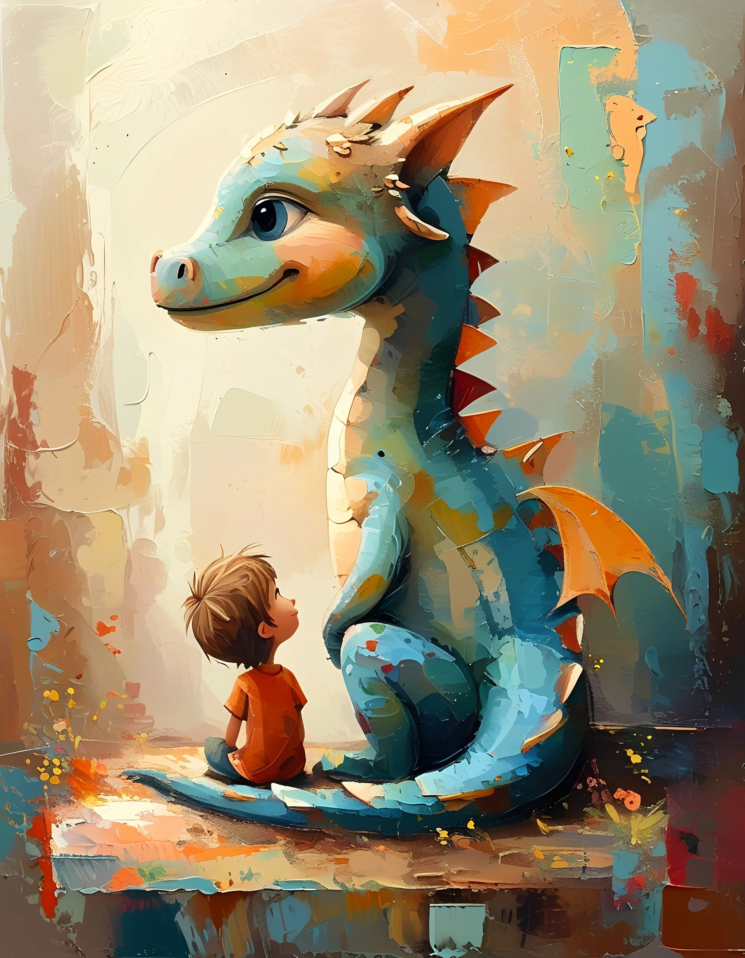 Der Drache, mein Freund - Poster