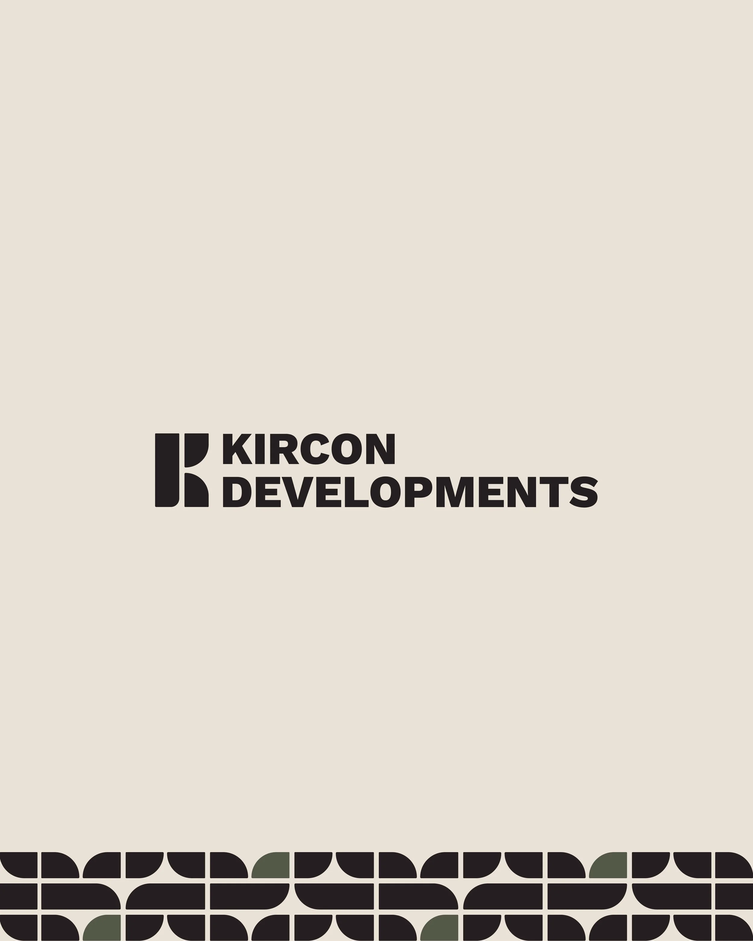 Logos for Kircon Developments by Melbourne based graphic designer Robyn Colton