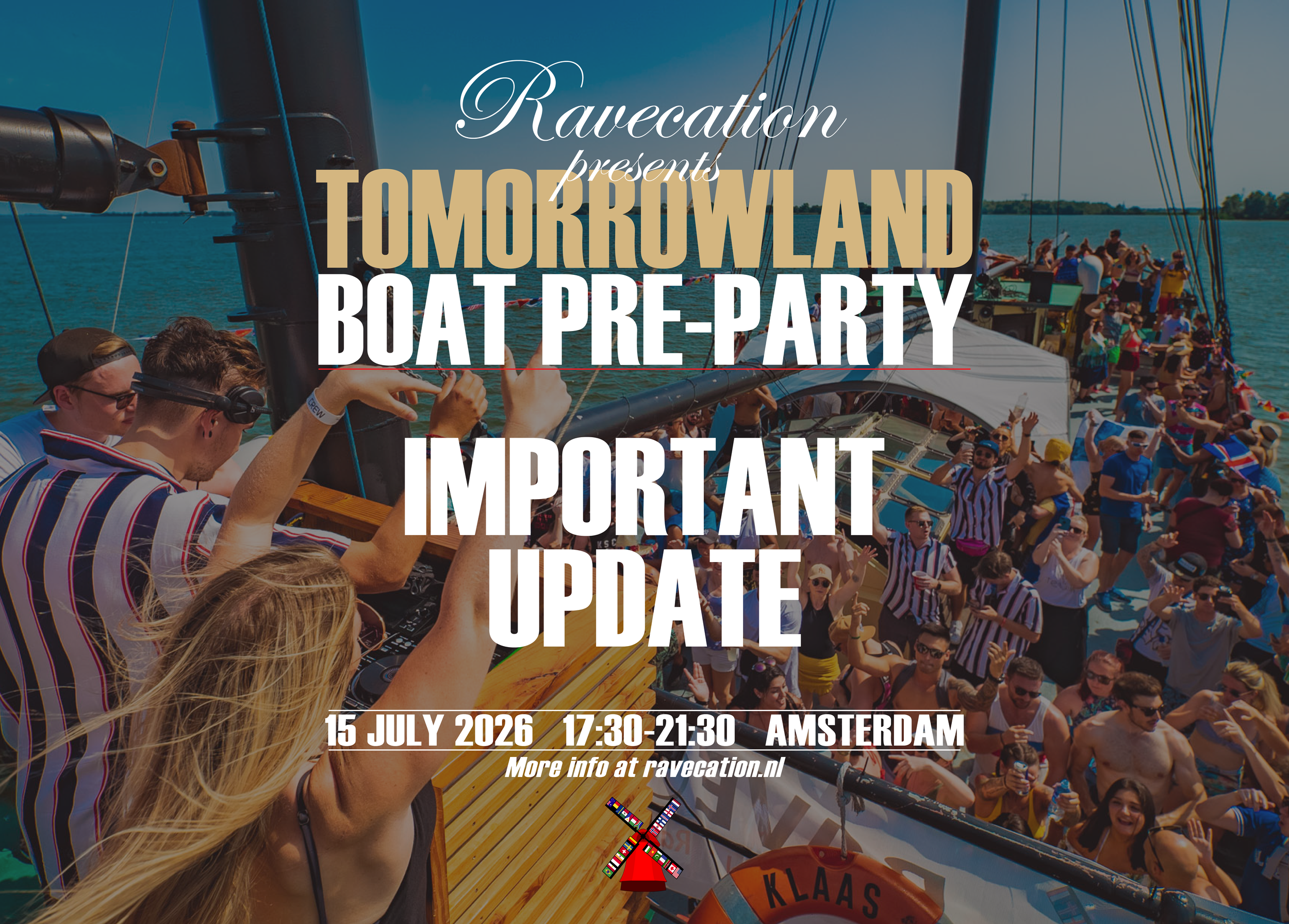 Tomorrowland | Ravecation Boat Pre-Party Update
