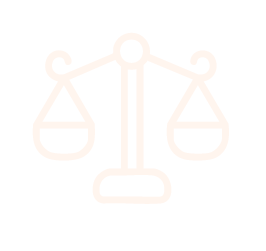 Balance, morality pendulum flat icon representing ethically sourced skincare