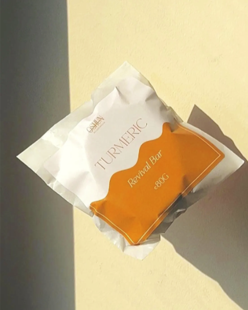 Turmeric Revival Bar packaging