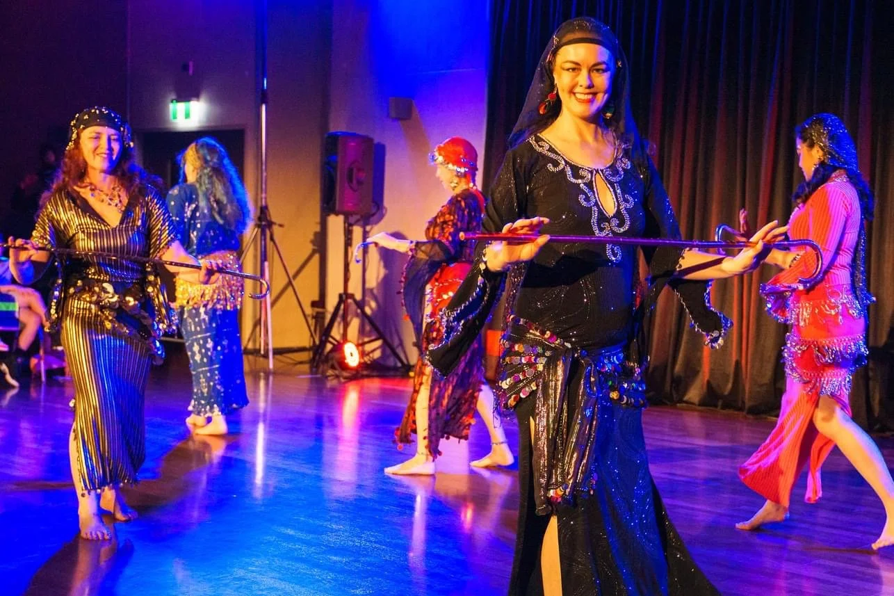 Juniper and the Gems dance in Red Carpet Musicals 2024