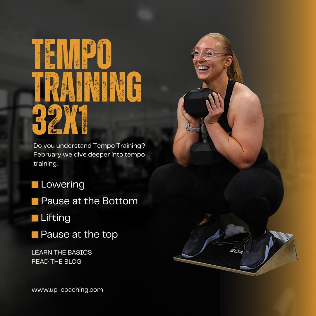 TEMPO BLOCK 🕒

This month in the UPC Club we&rsquo;re diving deeper into tempo training, especially on our bigger lifts.....

The focus:
&bull; A heavy hinge movement for those capable
&bull; A heavy vertical press
&bull; Squat work from a dead stop
