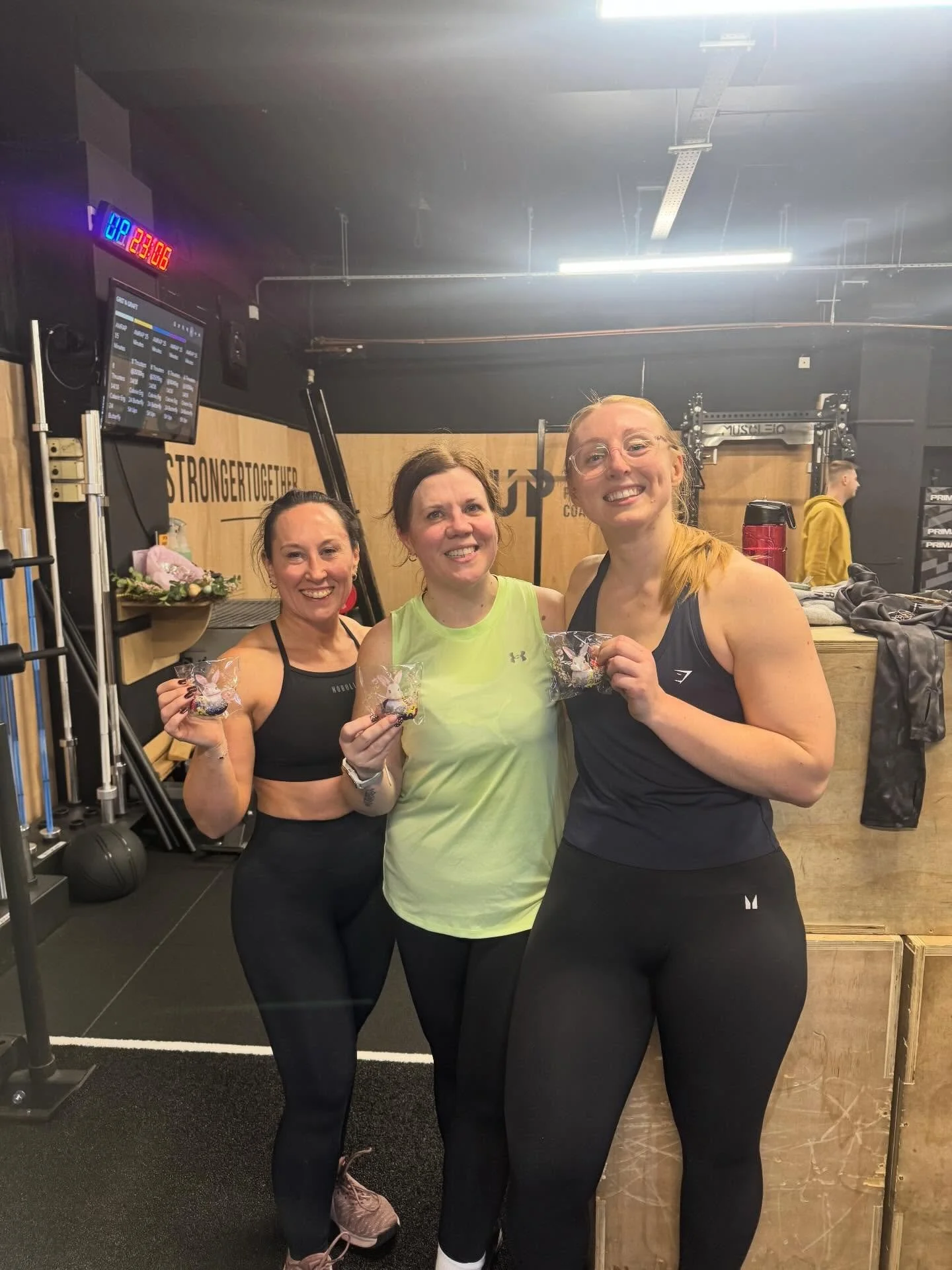 A cracking start to Easter&hellip;&hellip;

New delivery for the gym ✅
Mini Easter treat for the members ✅
Easter Workout as normal ✅
New page set ready for the launch of @athletestandardclub ✅