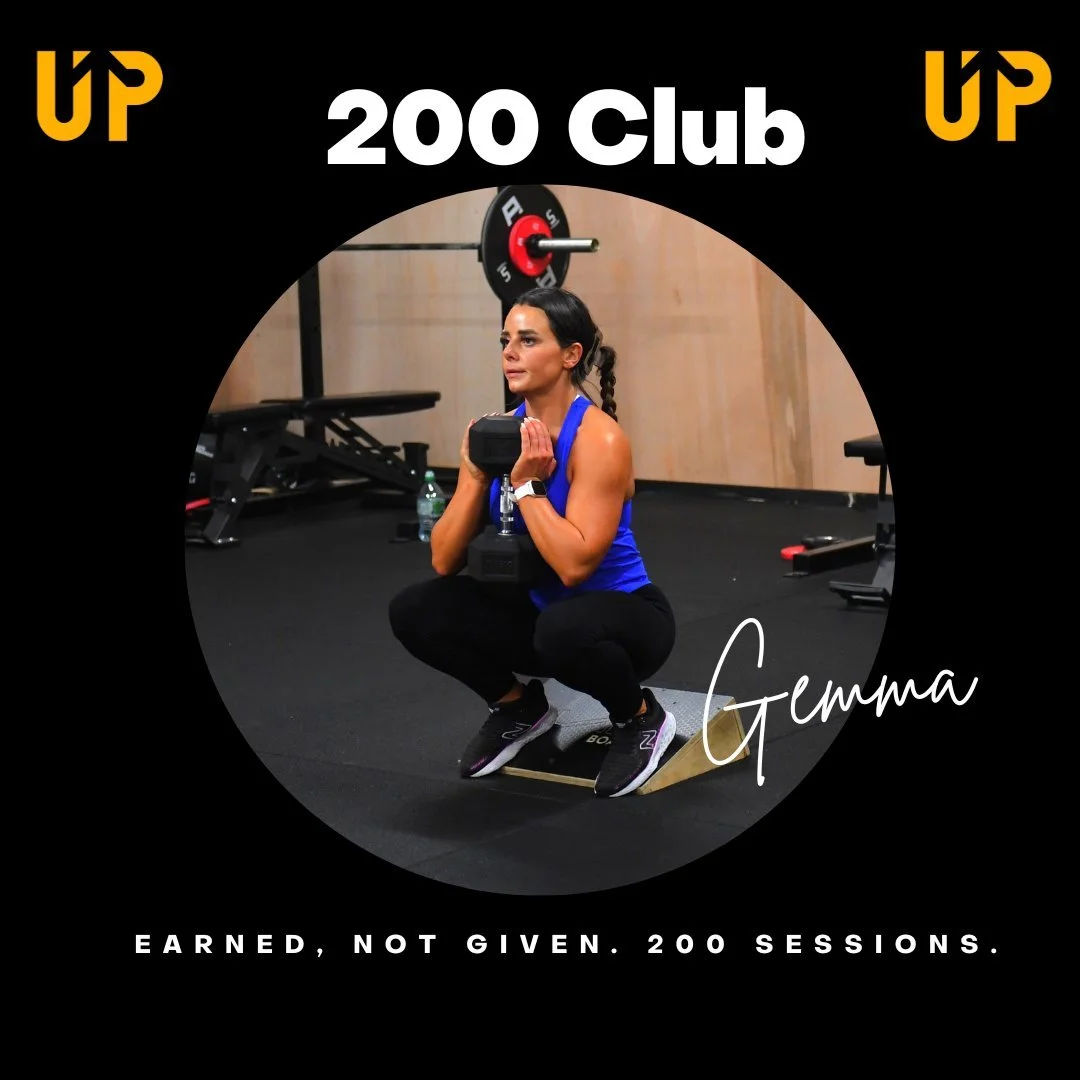 Three more names added to the 200 Club. 👏

A big well done to Gemma, Catherine, and Gemma, who are now members number 6, 7, and 8 to reach the 200-session milestone.

That&rsquo;s 200 times showing up.
200 times choosing progress.
200 times investin