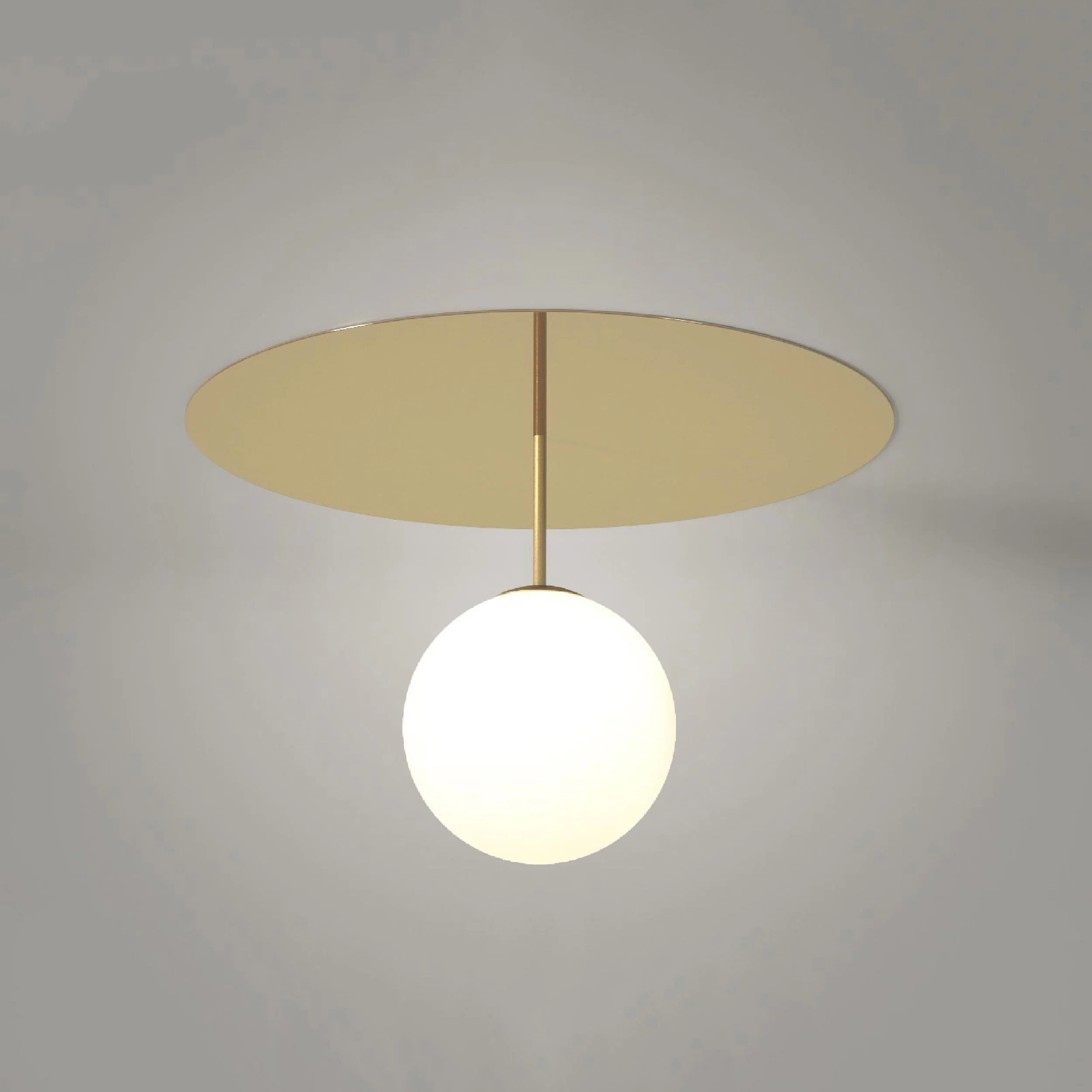 Plate and Sphere