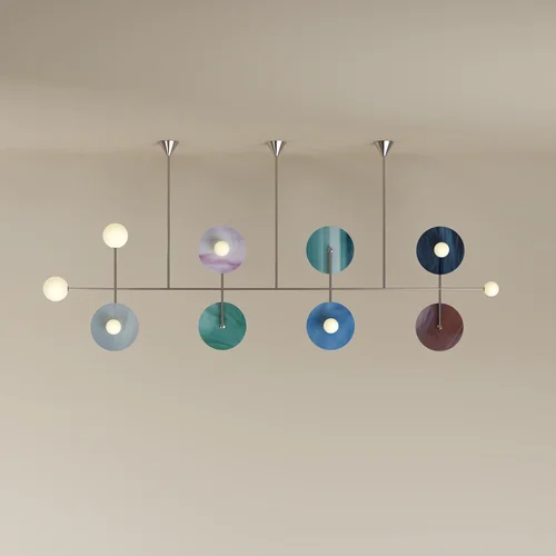 Disc and Sphere Glass P06 by Atelier Areti