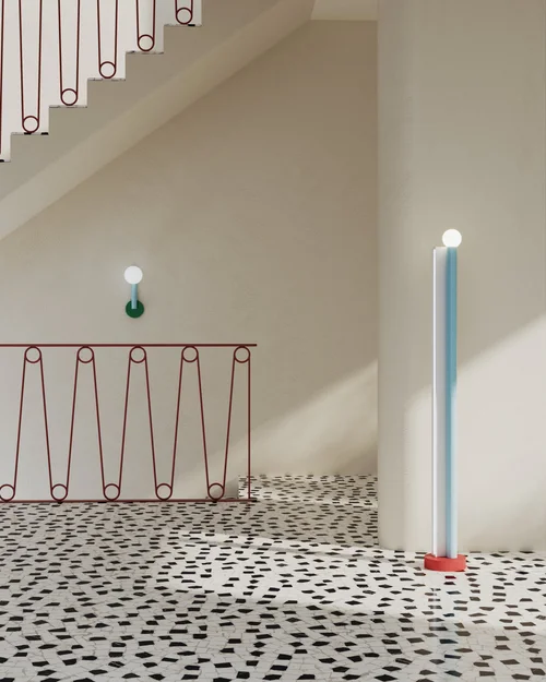 Tube and rectangle by Atelier Areti