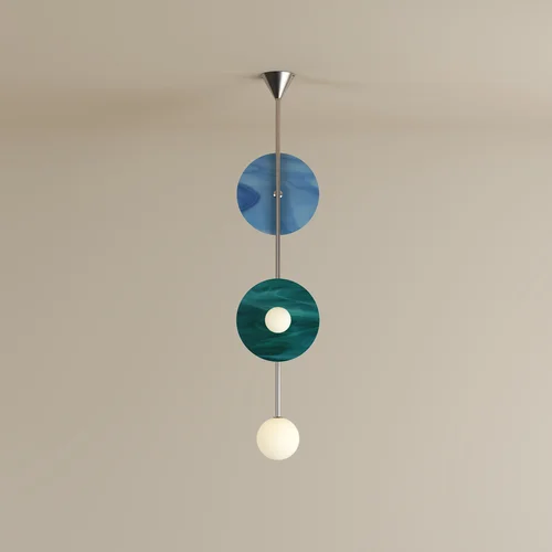 Disc and Sphere Glass P02 by Atelier Areti
