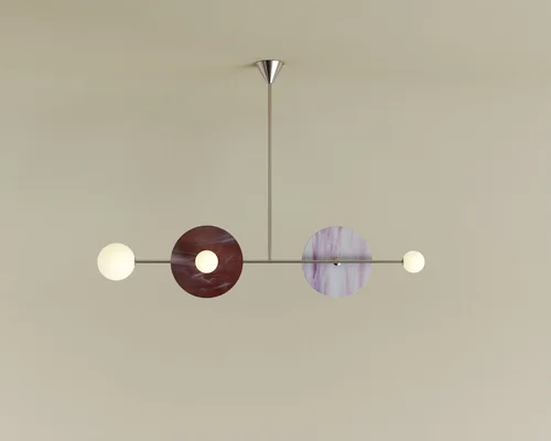 Disc and Sphere Glass P03 by Atelier Areti