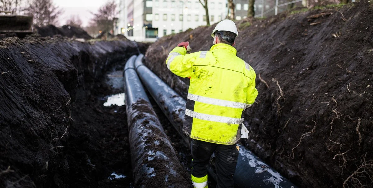 Rekordproduksjon av fjernvarme i fjor