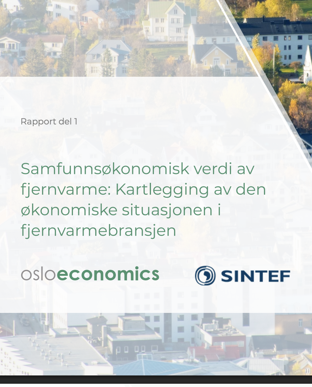 Gjennomgang av rapport fra Oslo Economics