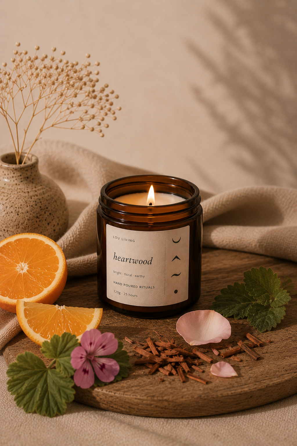 Heartwood Candle
