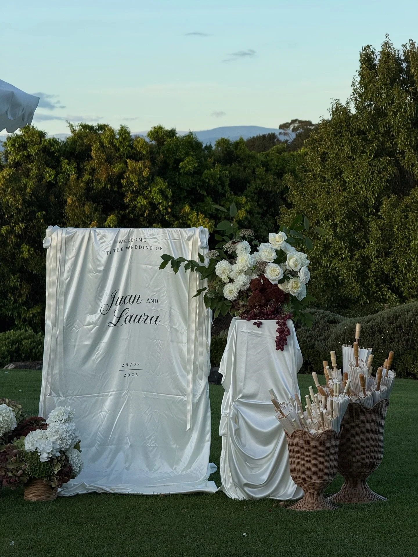 29.03.2026 | Juan&amp;Laura. 

A ceremony defined by softness, intention, and a love that needed no words. Juan &amp; Laura, met with the most perfect light. 

Stylist: @cene.studio 
Florist: @flowersstgermain 
Content Creator: @cheersandtoast_
Photo