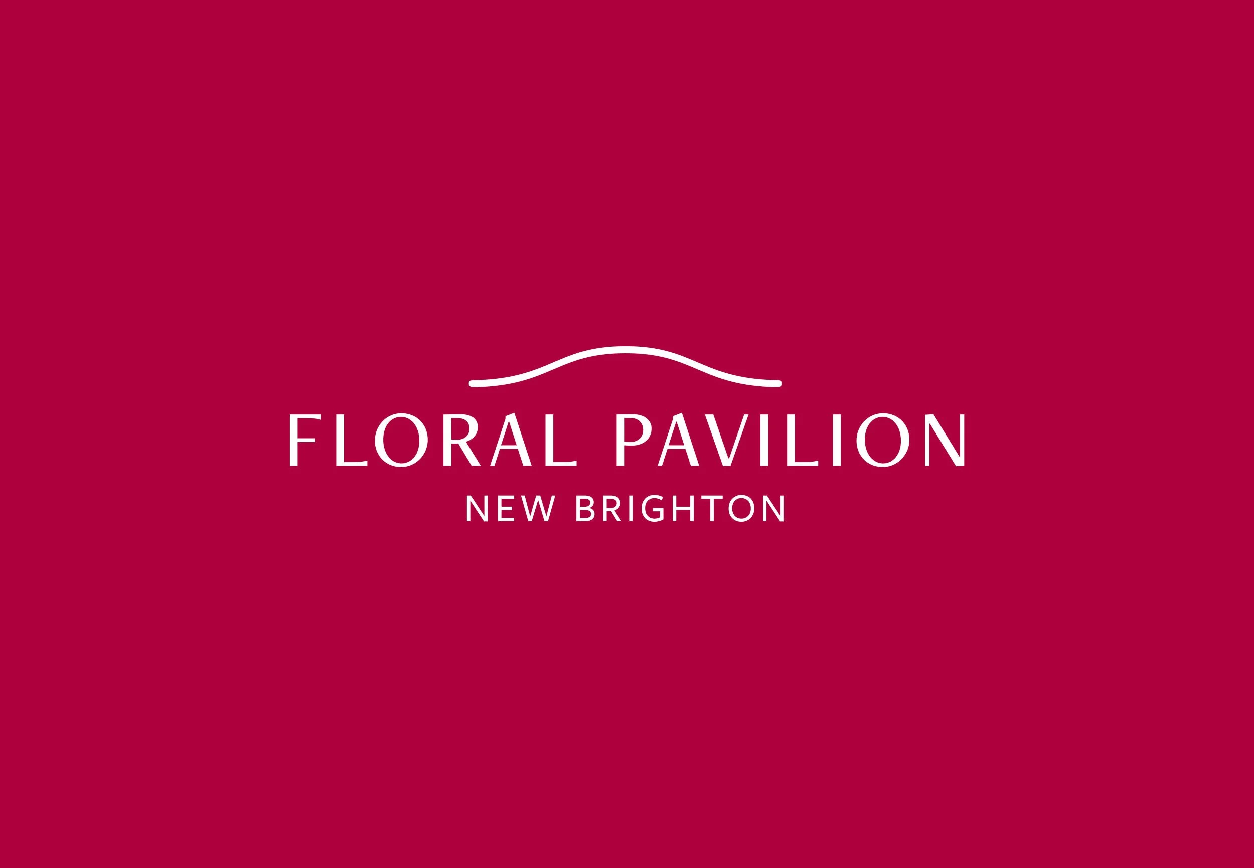 The new Floral Pavilion logo.