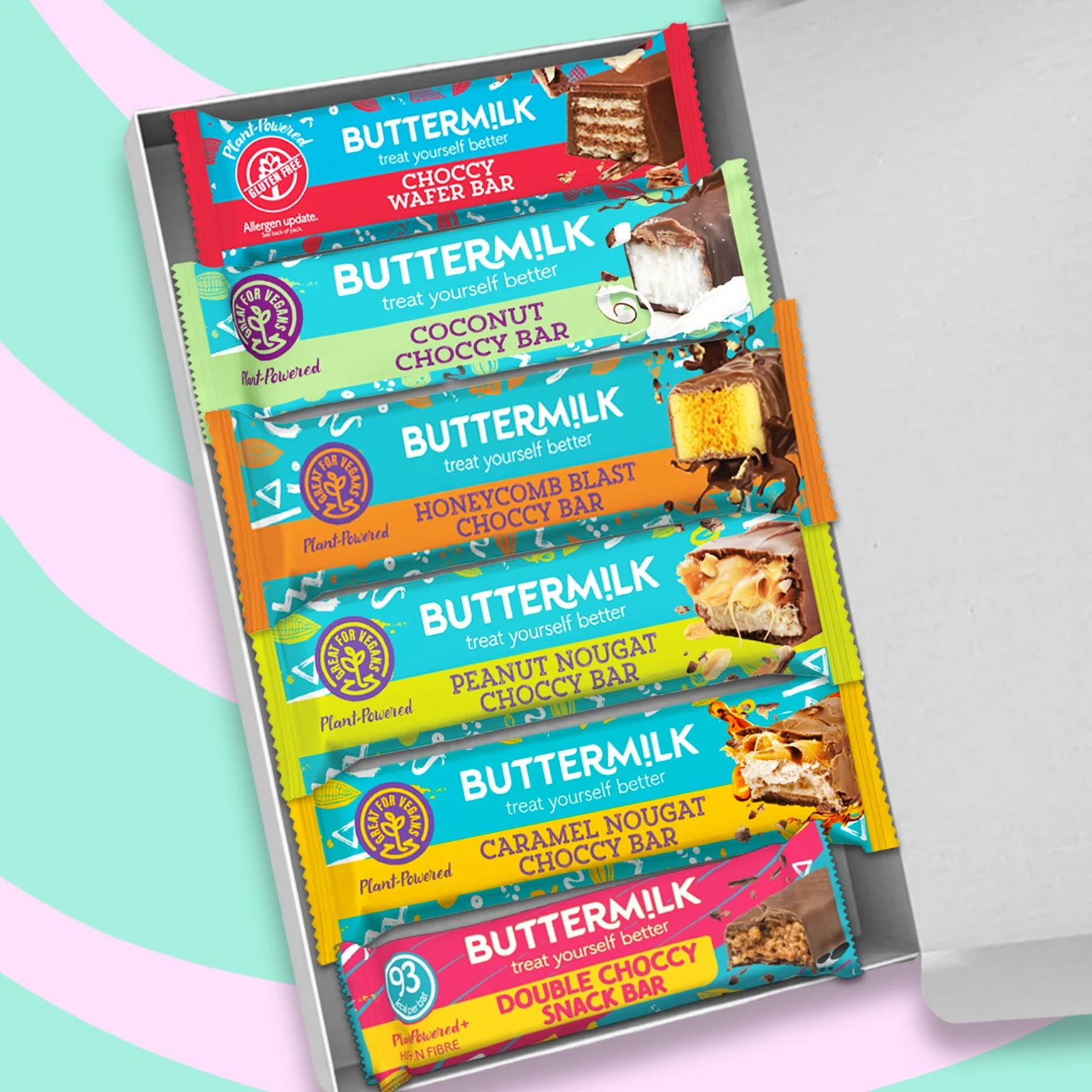 Ultimate BUTTERM!LK Chocolate Selection box , DAIRY FREE, GLUTEN FREE