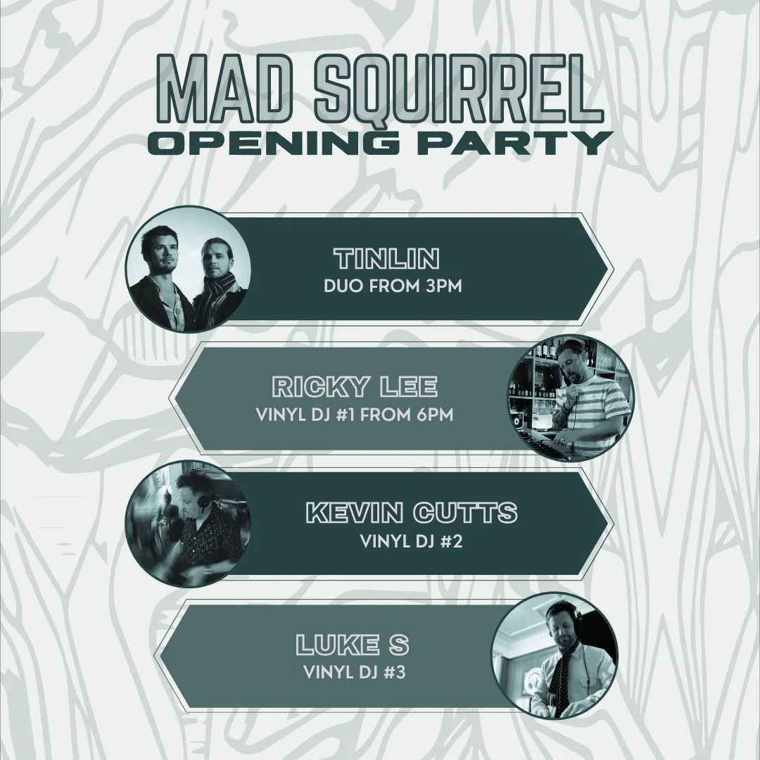 OPENING PARTY WITH TINLIN &amp; VINYL DJS RICKY LEE &amp; FRIENDS