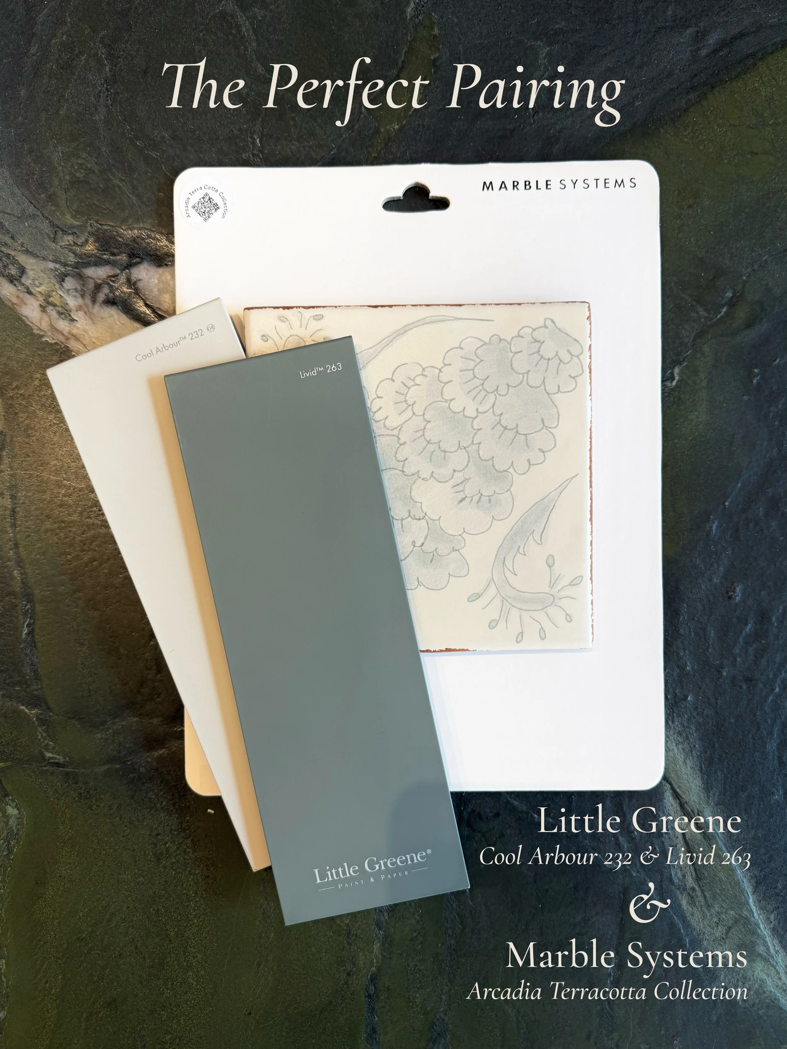 The perfect pairing.
Thoughtfully curated tones from Little Greene meet the timeless texture of Marble Systems&mdash;proving that the right materials don&rsquo;t compete, they converse.

From soft neutrals to moody greens, every combination is design