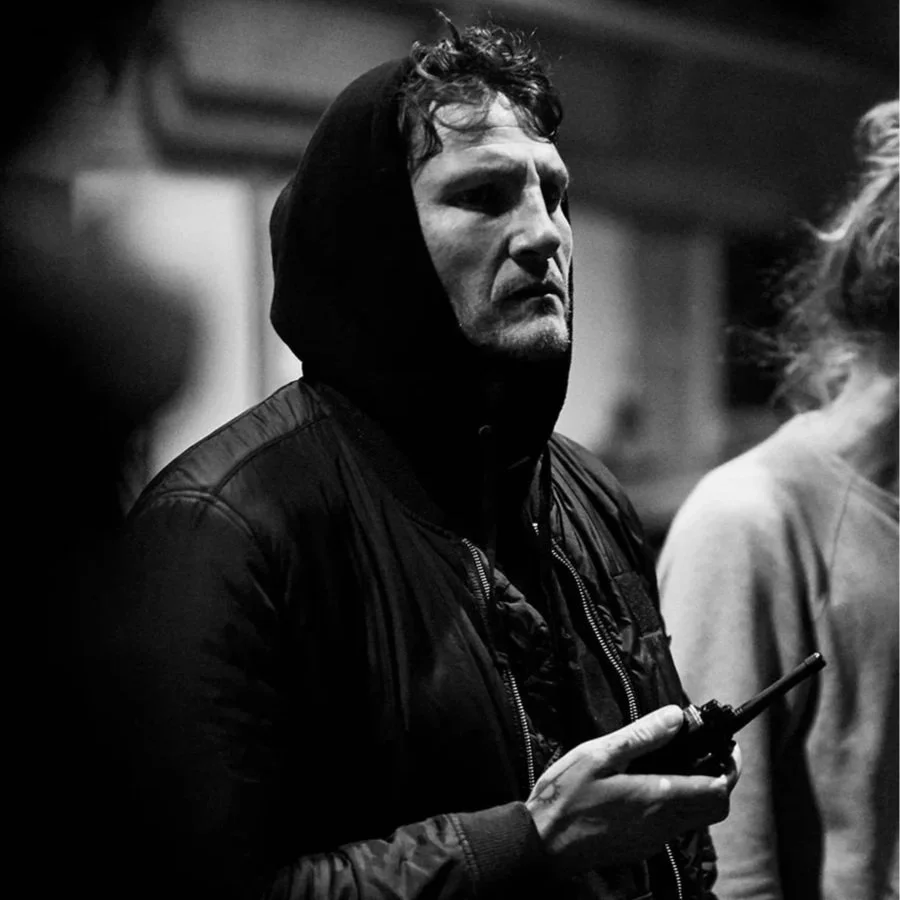 Massimo Buster Minale, founder of Buster + Punch, pictured in the East London workshop where his brand's metal pieces were first crafted by hand.