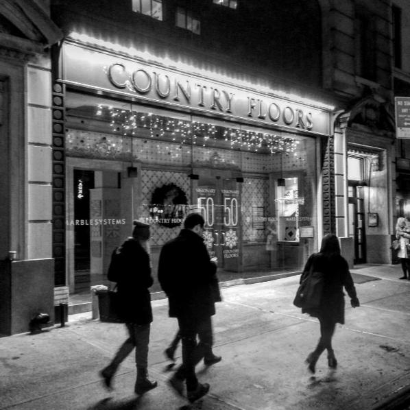 Country floors original 1960s New York showroom.