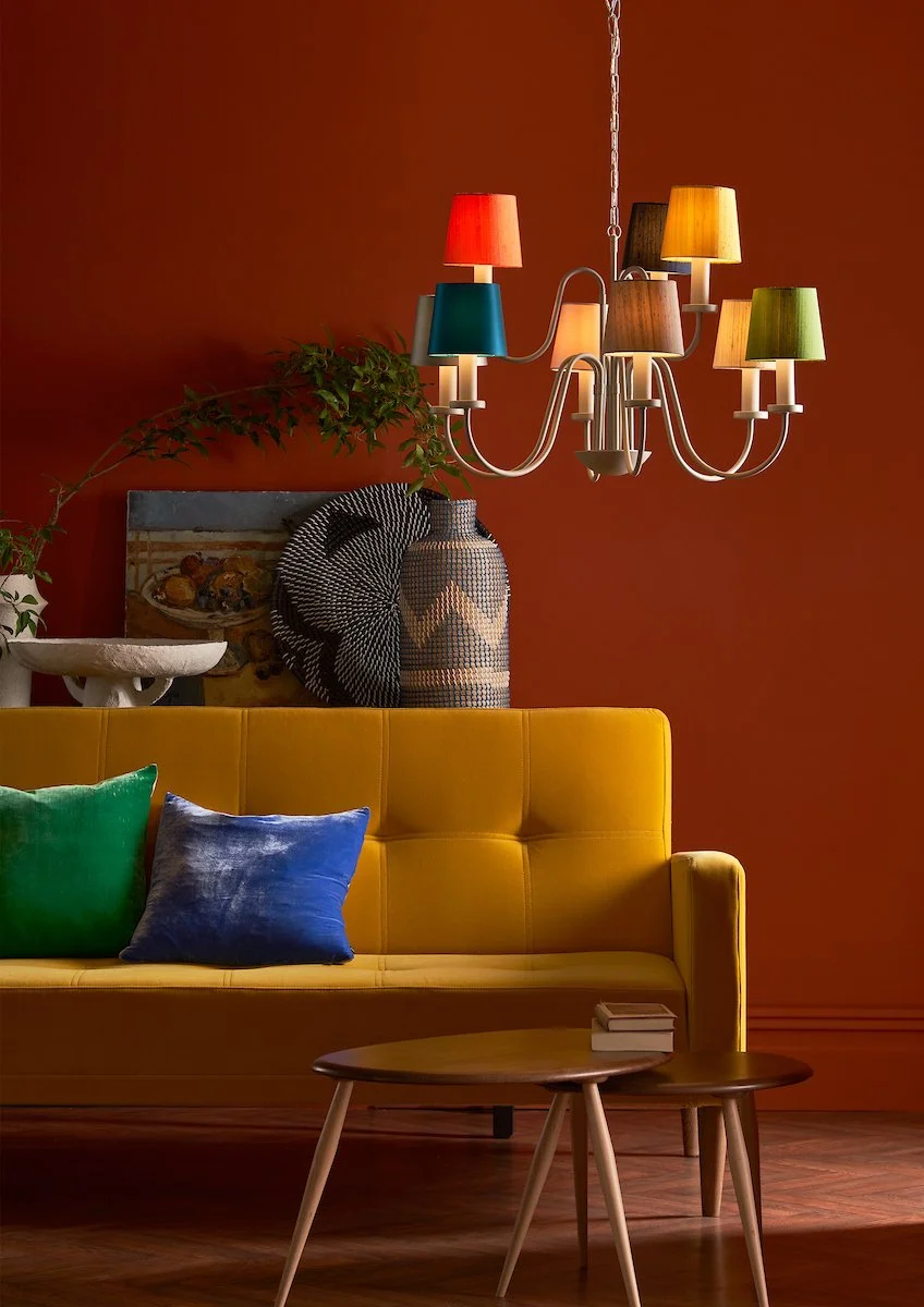 Handmade British light fixture by David Hunt Lighting, crafted in England and available in the US only at Heritage Home Supply in Chicago.