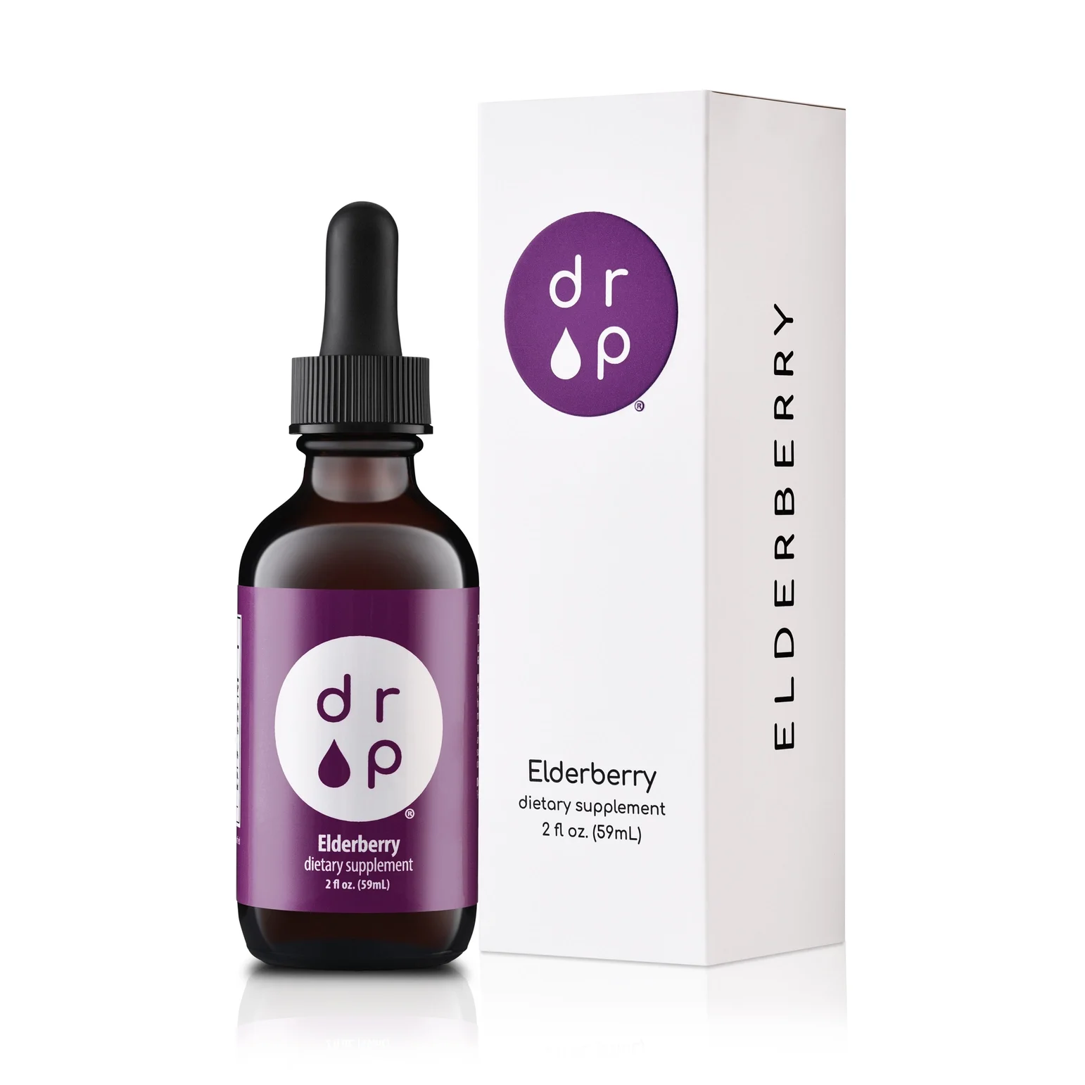 Elderberry Liquid Drops with Vitamin C