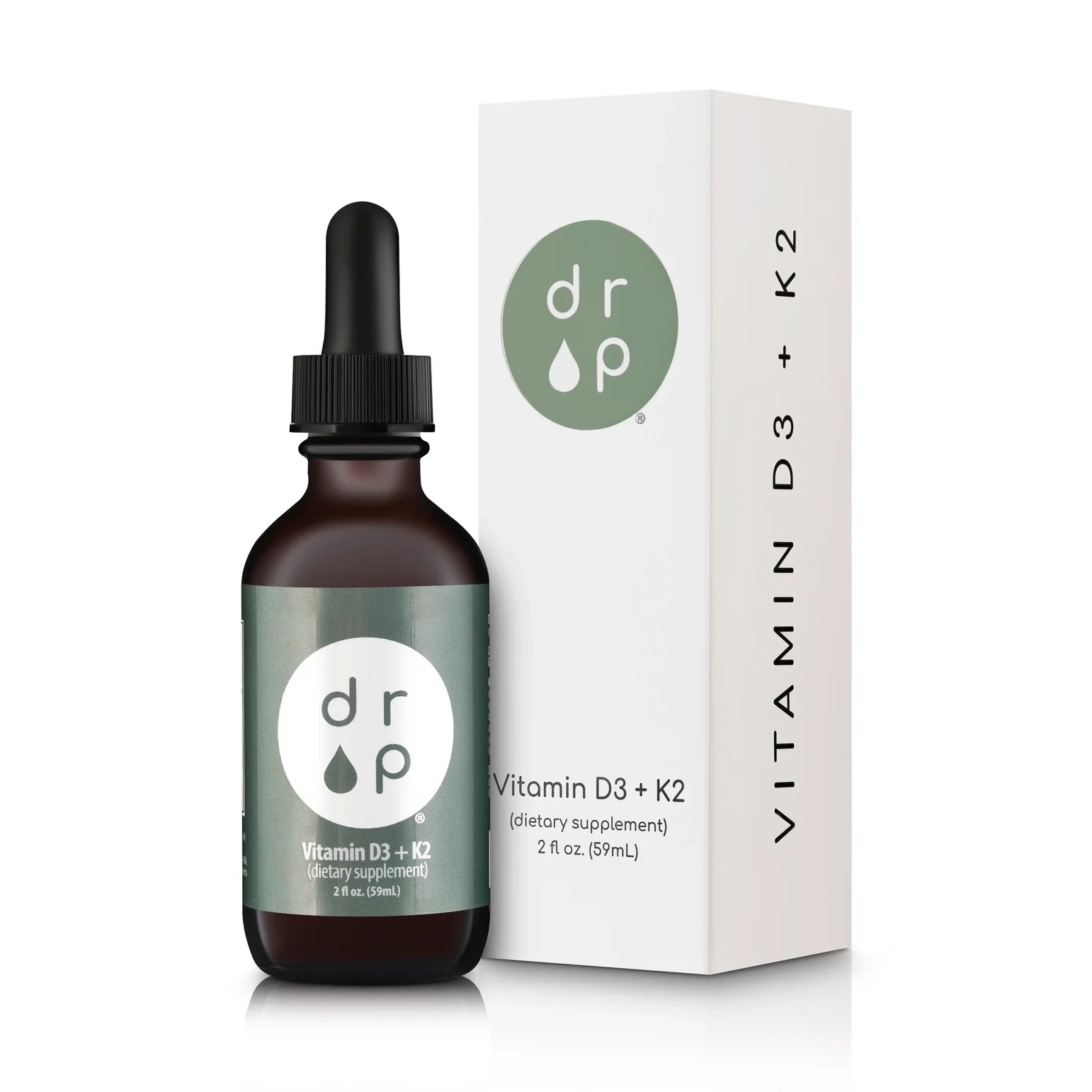 Vitamin D3 + K2 Liquid Drops