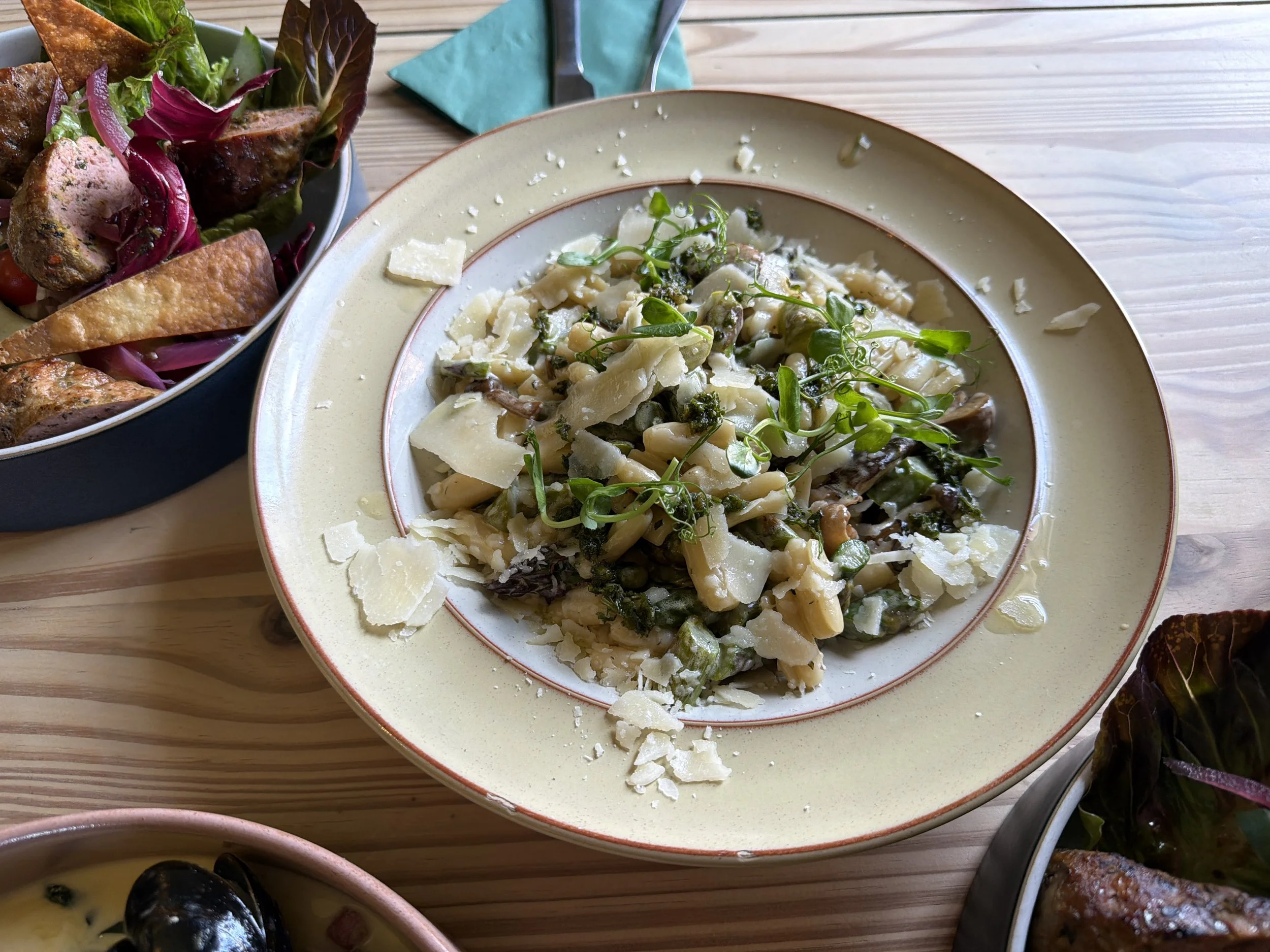 A Taste of Spring: Our Vibrant New Seasonal Pasta at The Olive Tree, Spalding