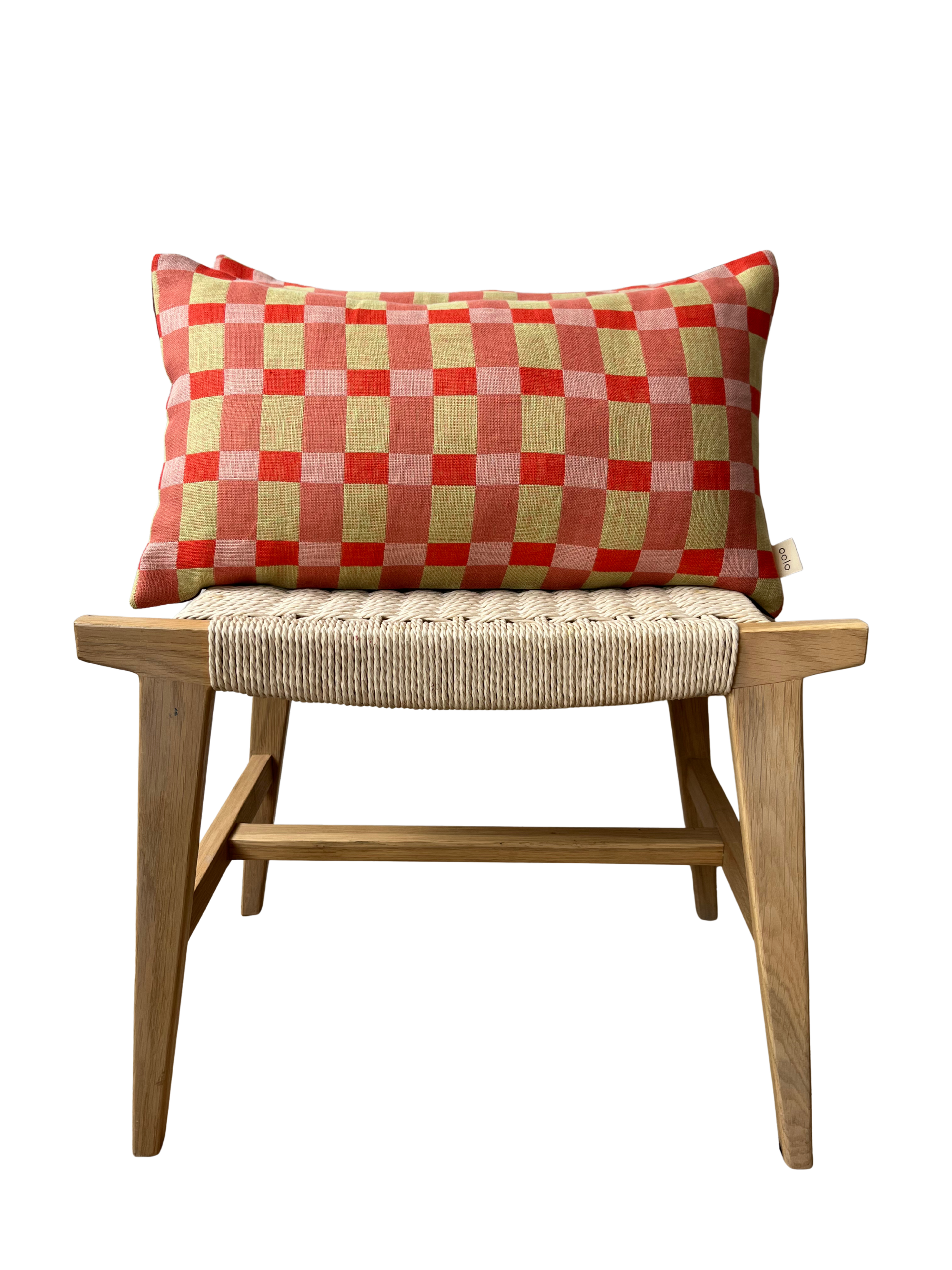 geometric candy cushion