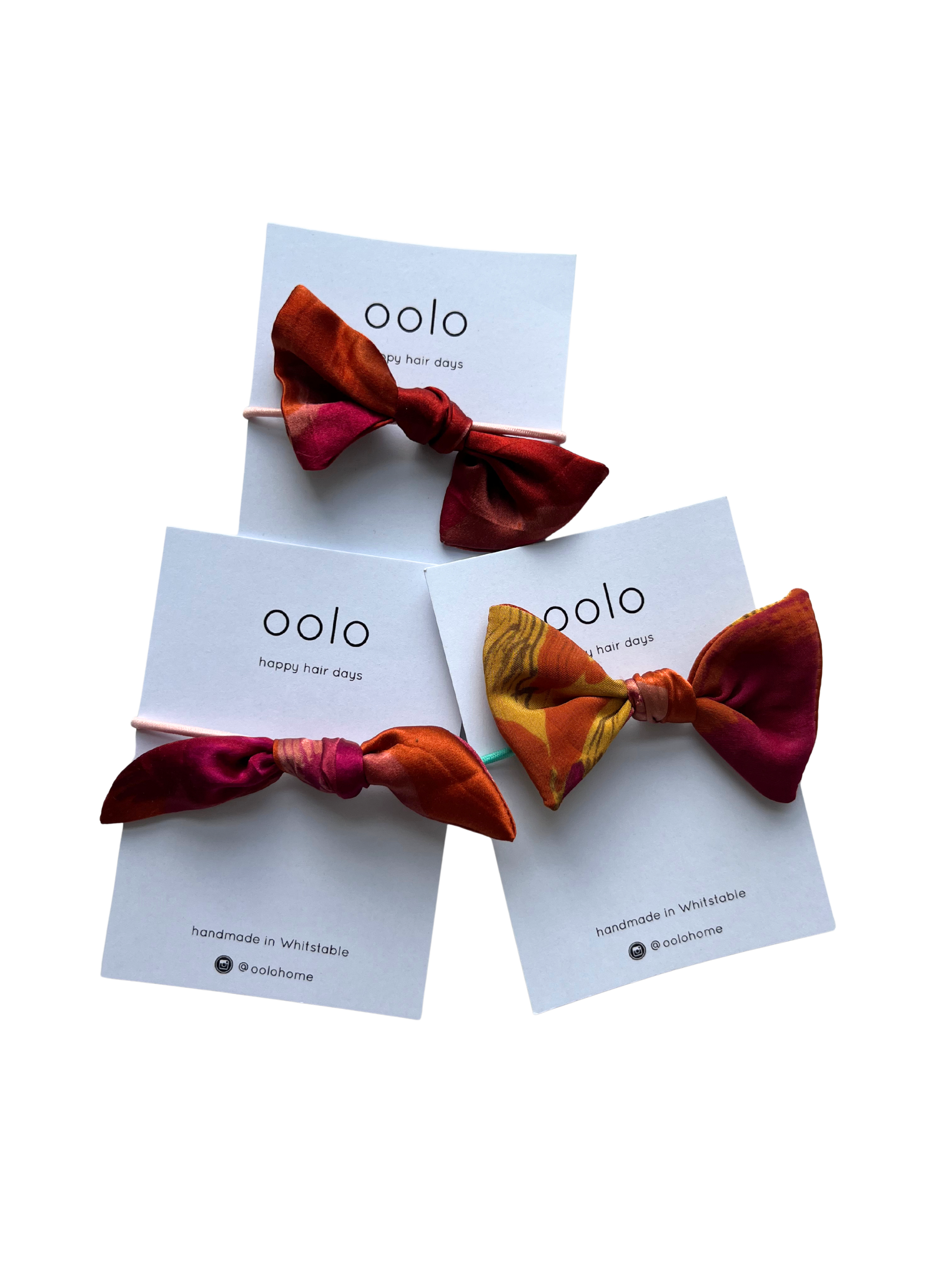 silk hair accessories