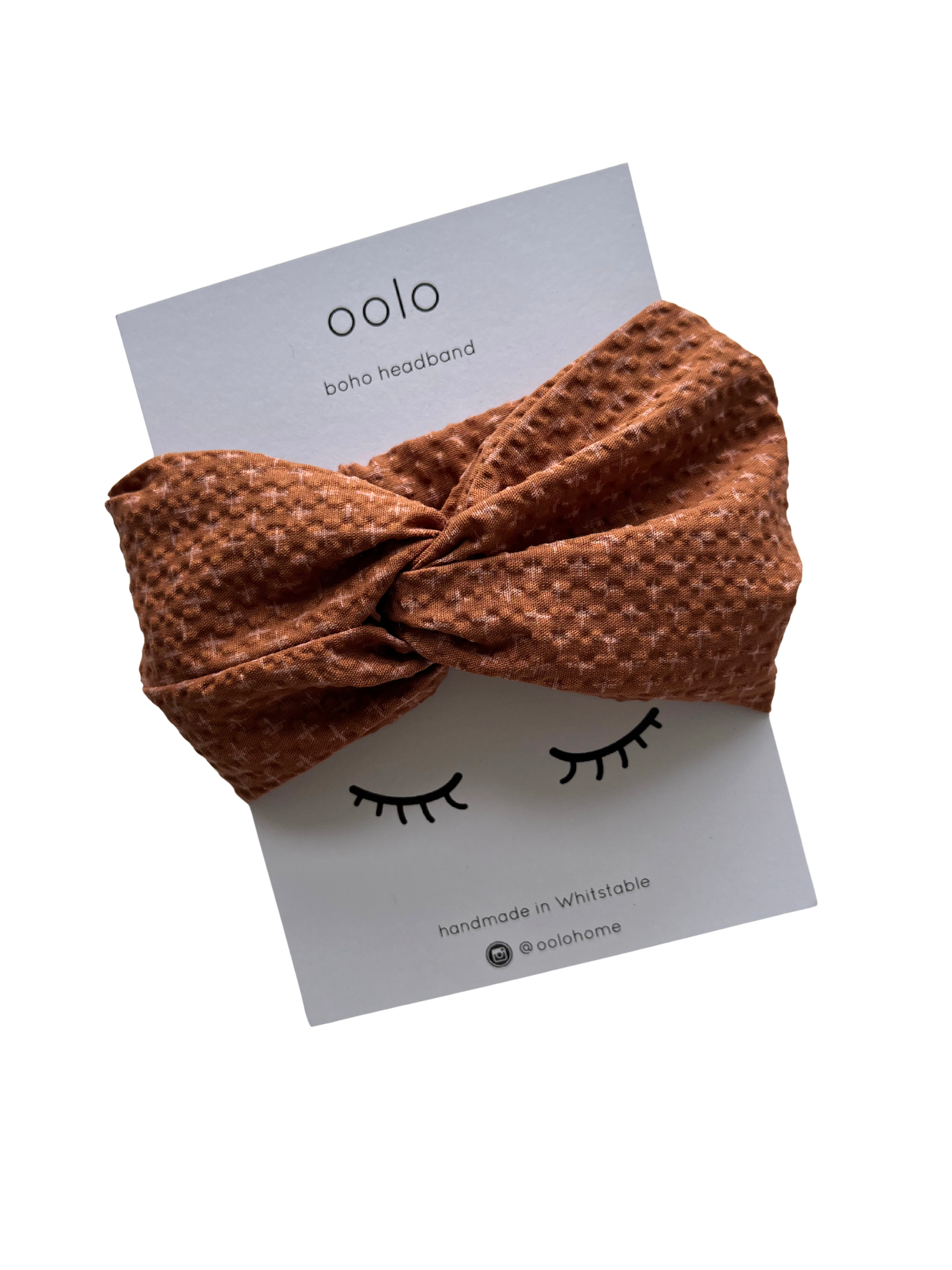 terracotta mini oolo hairband