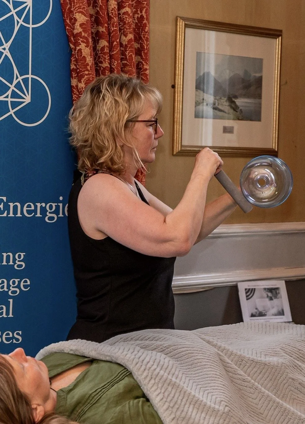 Sheila Thomas, holistic therapist and a certified Karuna Holy Fire® Reiki Master