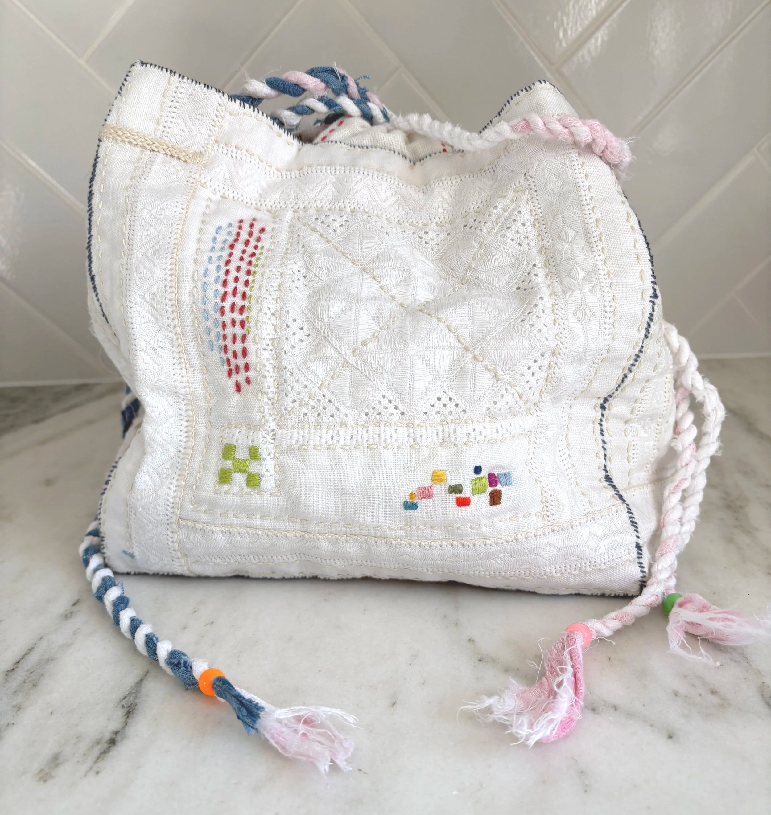 Upcycled Japanese Rice Bag