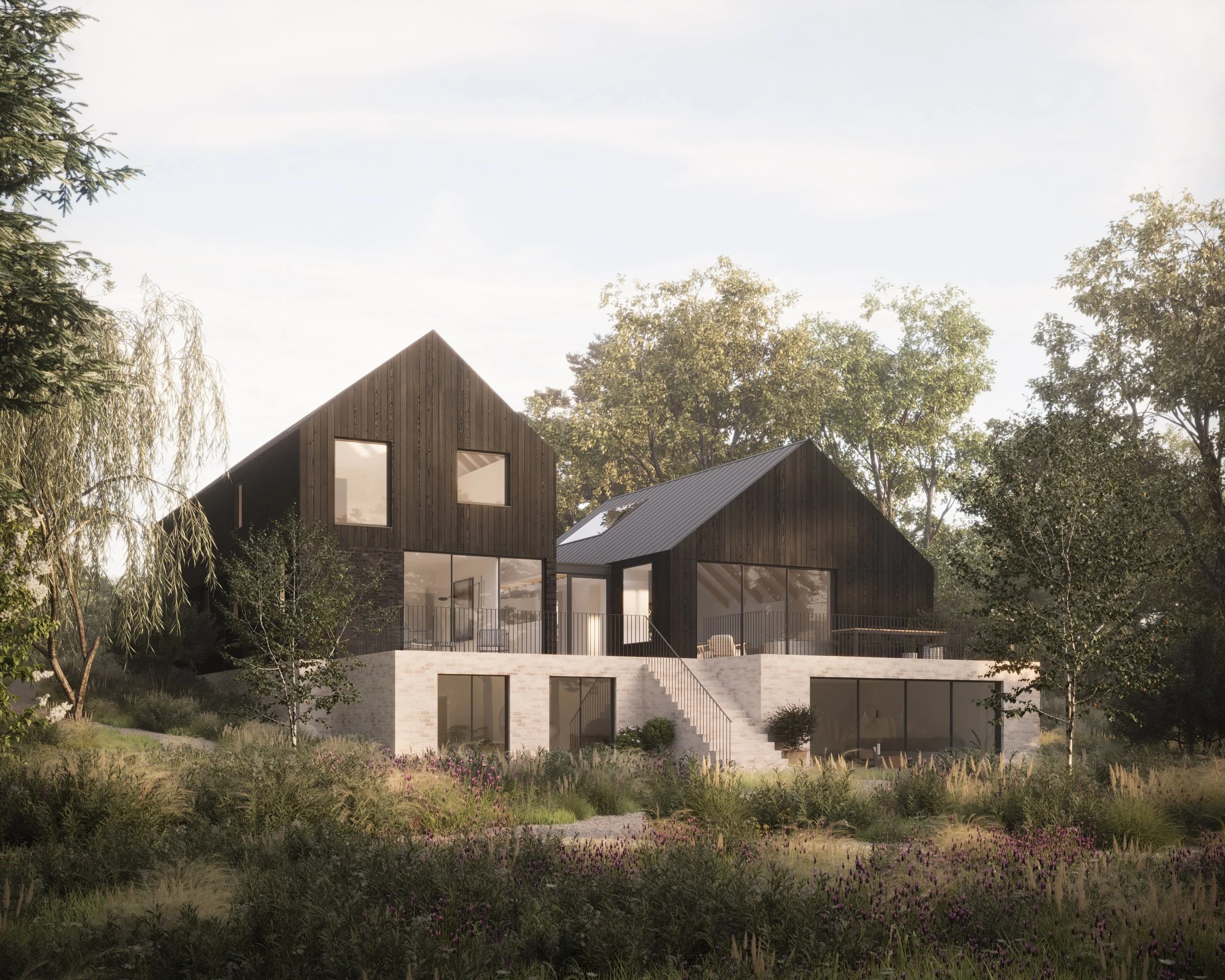 Marsh Keene — Woodland House new-build in Hampshire - MarshKeene