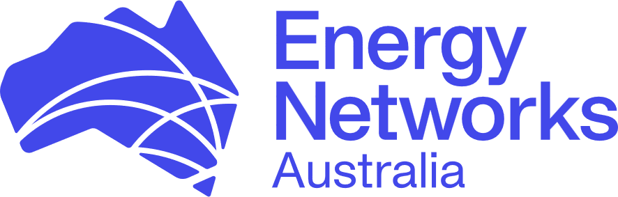 Logo of Energy Networks Australia with a stylized map of Australia connected by lines.