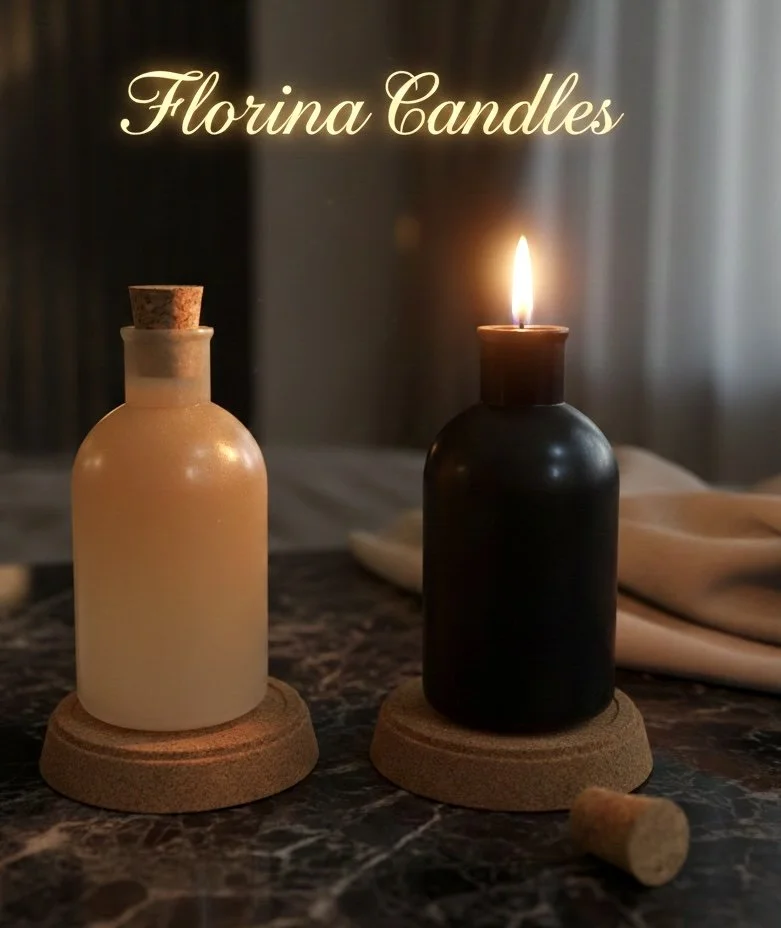 Florina Wax bottle candle