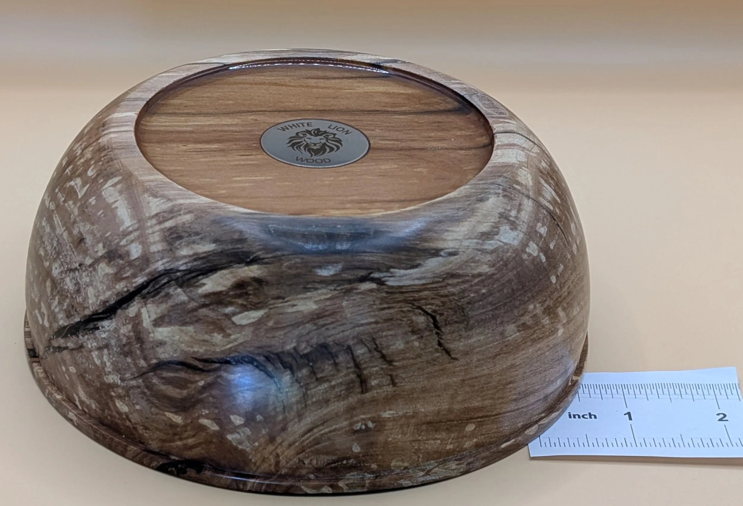 Apple wood bowl