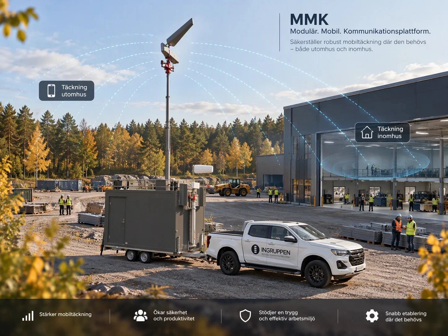 Illustration: MMK på ett byggområde