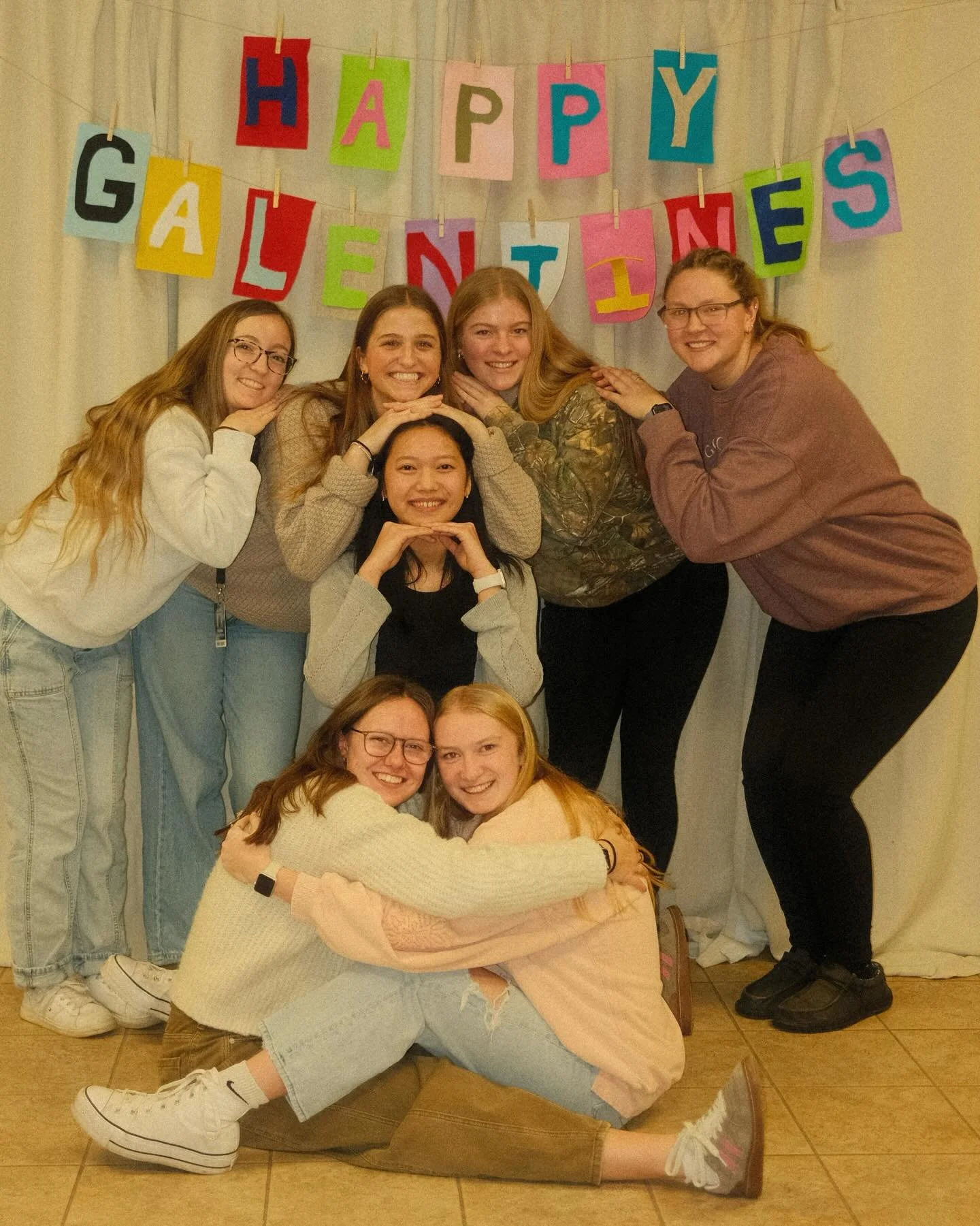 GOTN Galentines 💕

Girls Own the Night shares the same vision as every HSM night &mdash; to gather in community as students and lift high the name of Jesus together! 

The fun part is, on girls night we get to have an Italian soda bar, Crumbl cookie